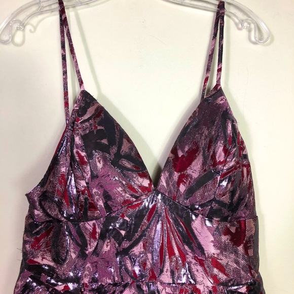 LAUNDRY Plum Wine color sleeveless dress SIZE 12 - Picture 10 of 15